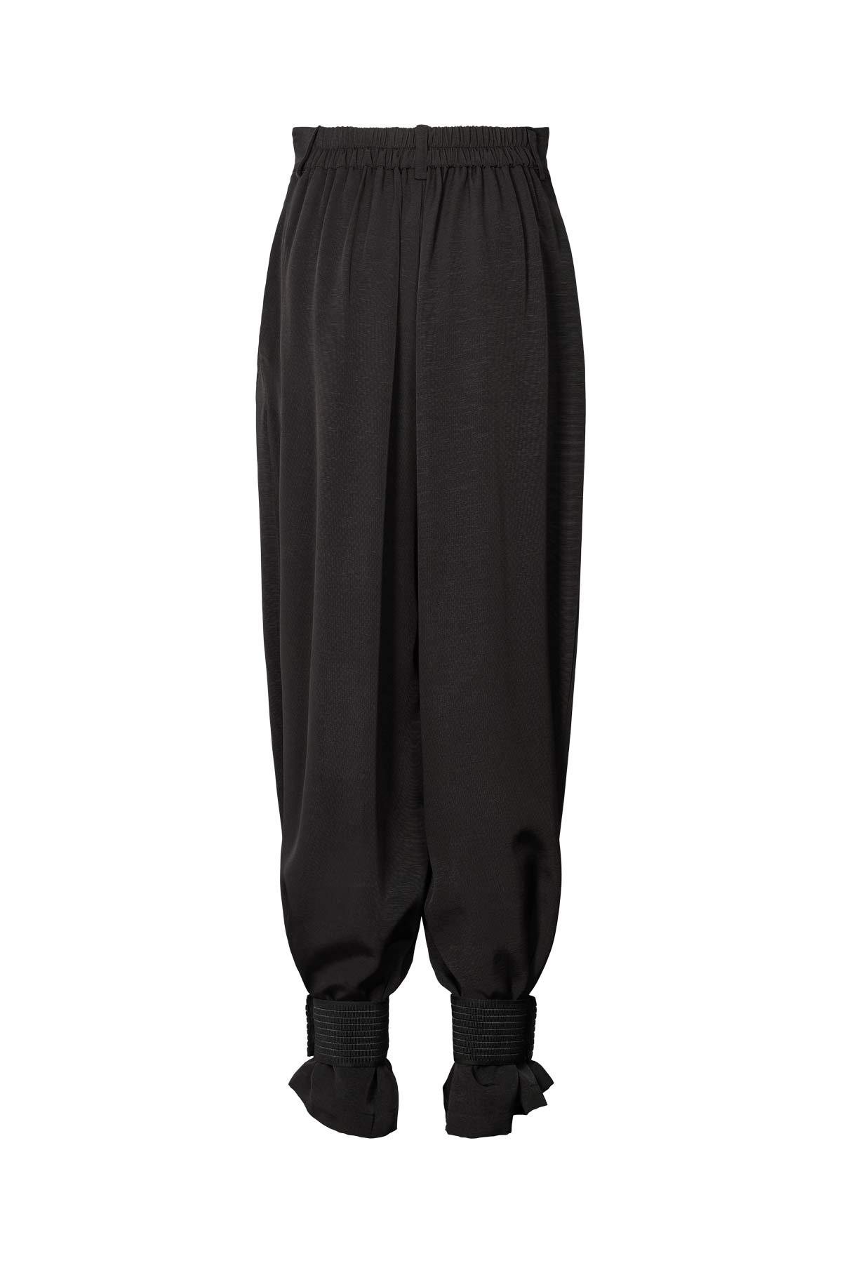 Grossgrain cuff detail pants - Dalvina I Black