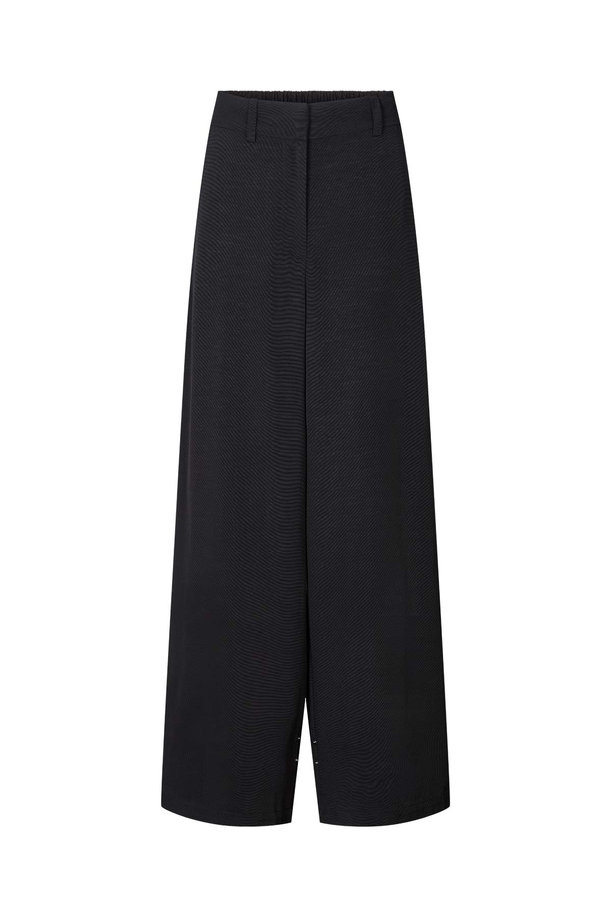 Grossgrain cuff detail pants - Dalvina I Black