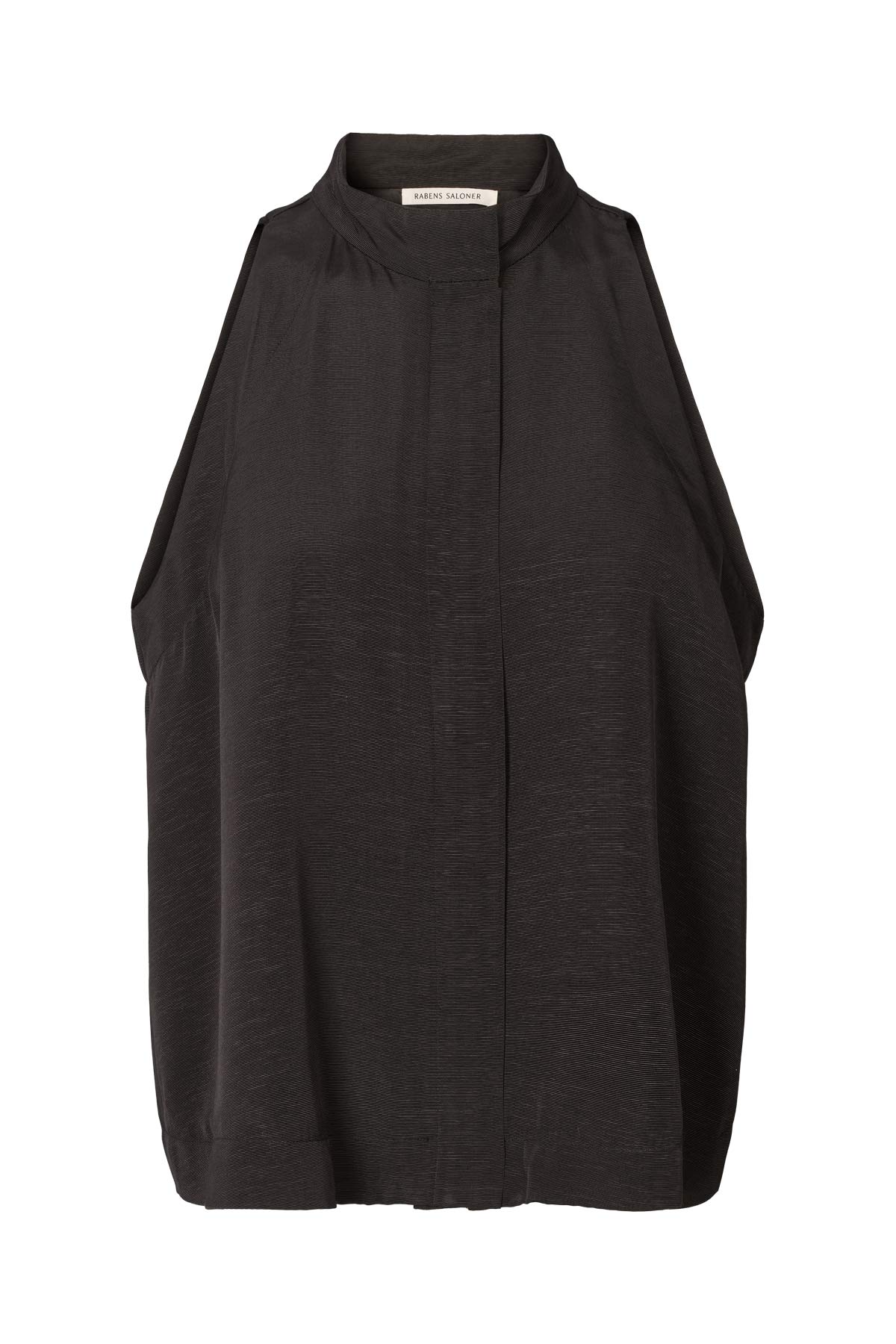 Grossgrain halter top - Kaley I Black