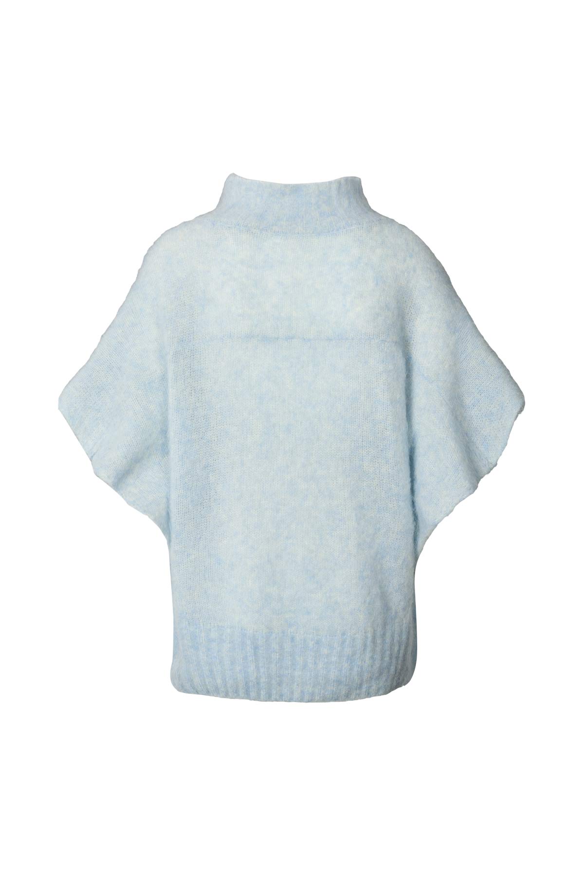 Superlight knit tunic top - Asna I Ice blue