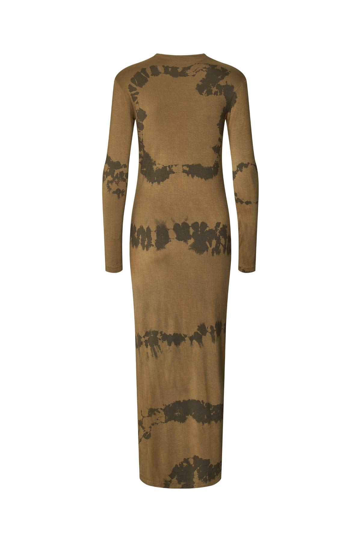 Lykka - Cosmic long jersey dress I Timber combo