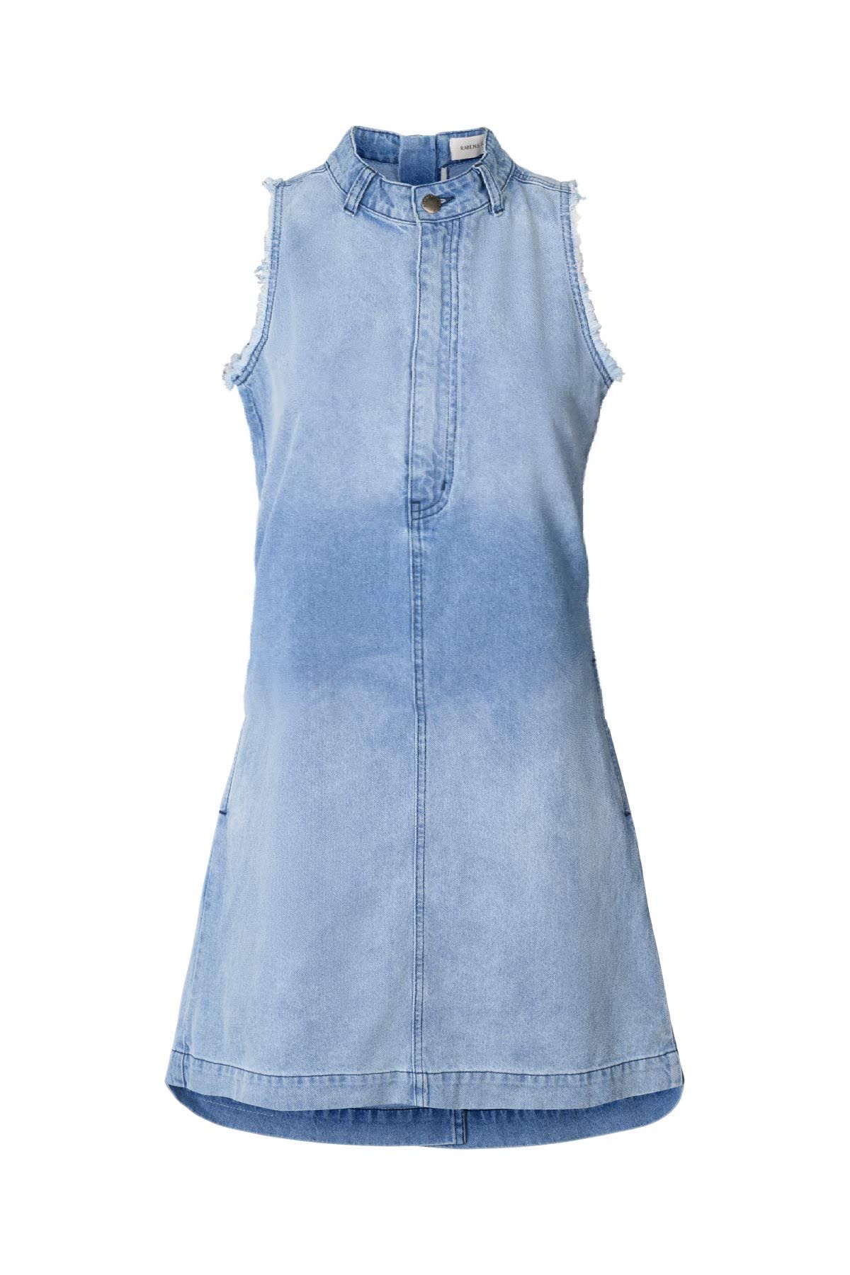 Fee - Light denim dress I Light washed denim