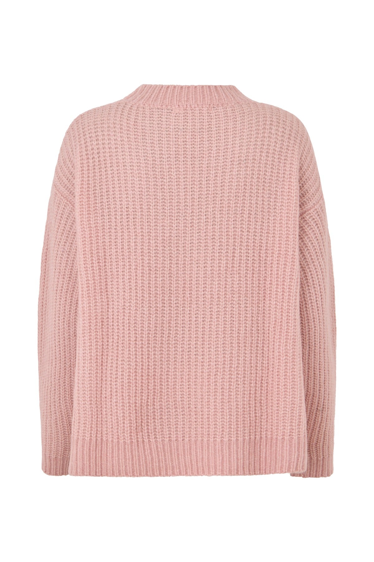 Hifa - Open knit cosy sweater I Pale pink