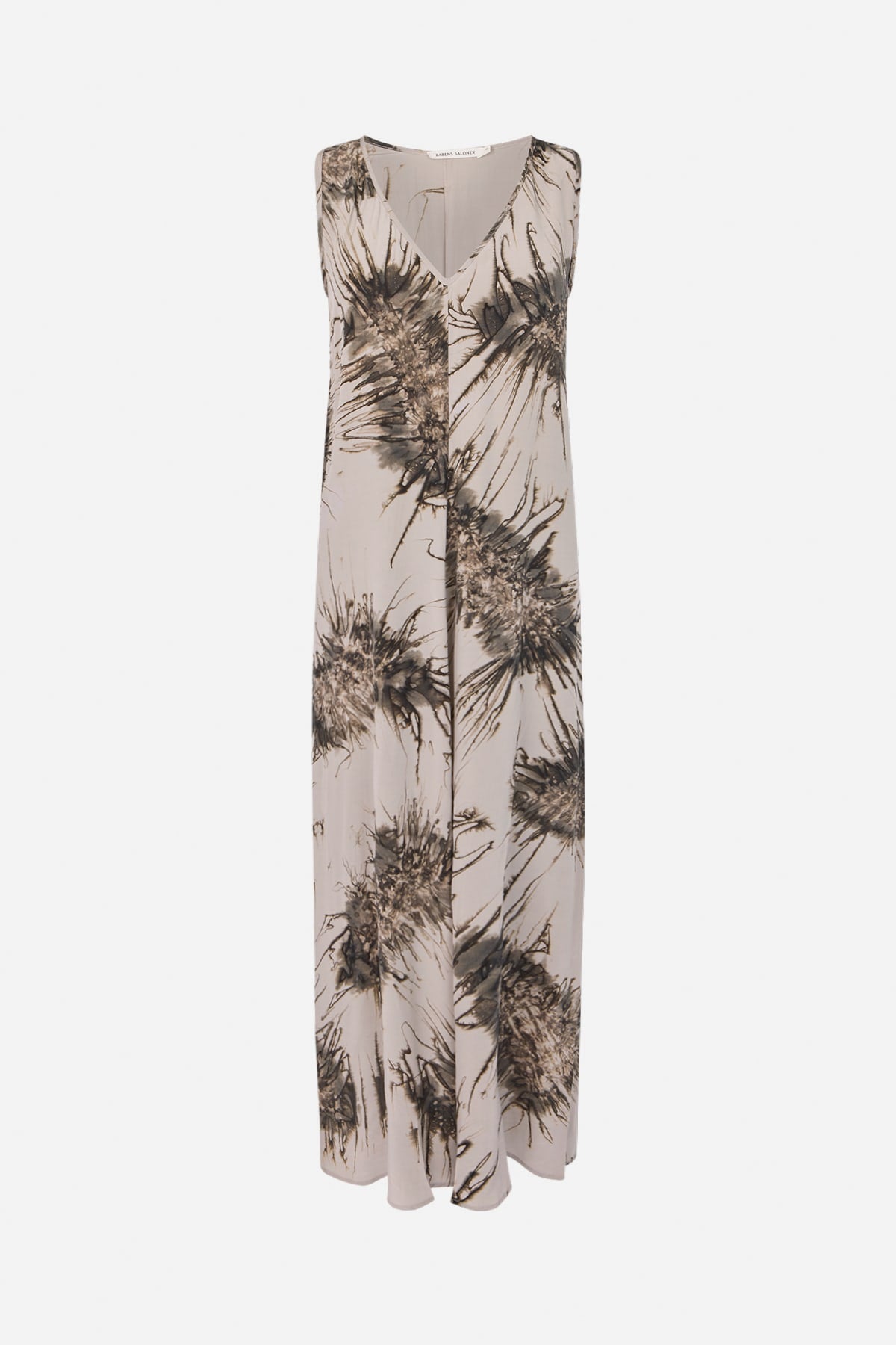Alpa - Sea urchin long dress I Grey combo