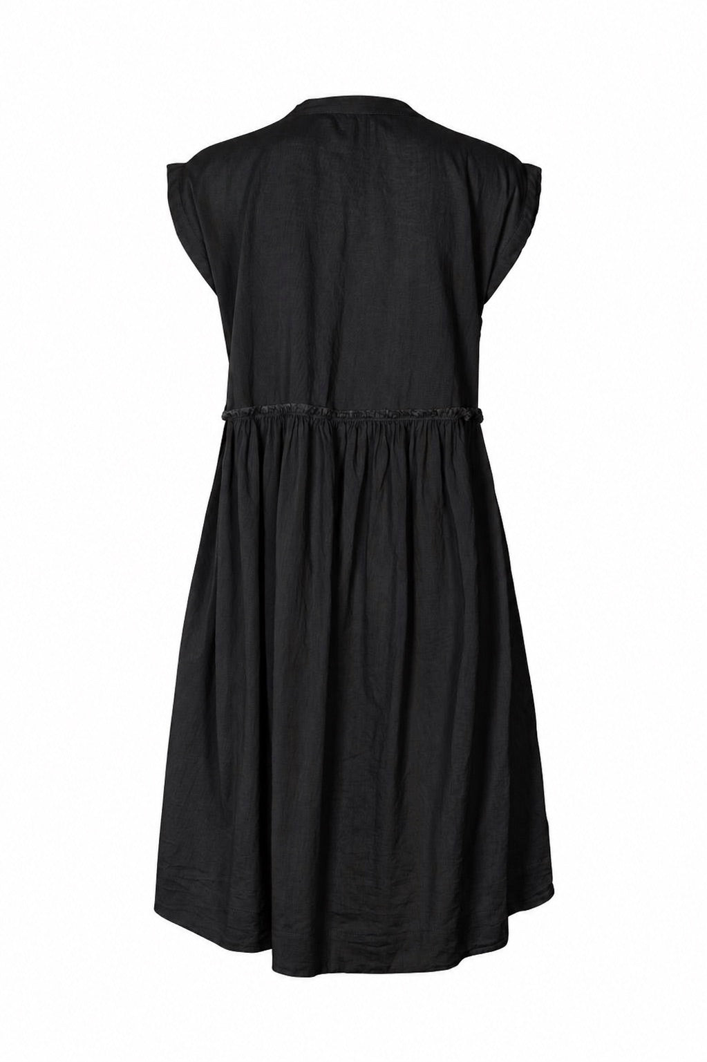 Devina - Cotton dress I Black