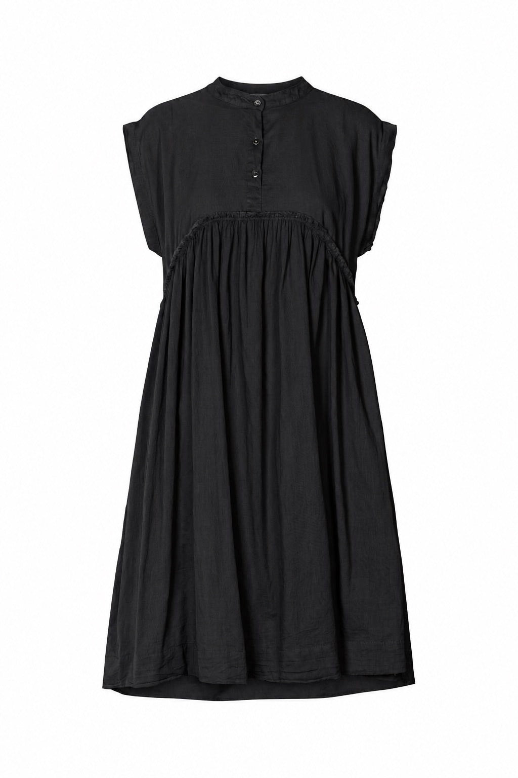 Devina - Cotton dress I Black