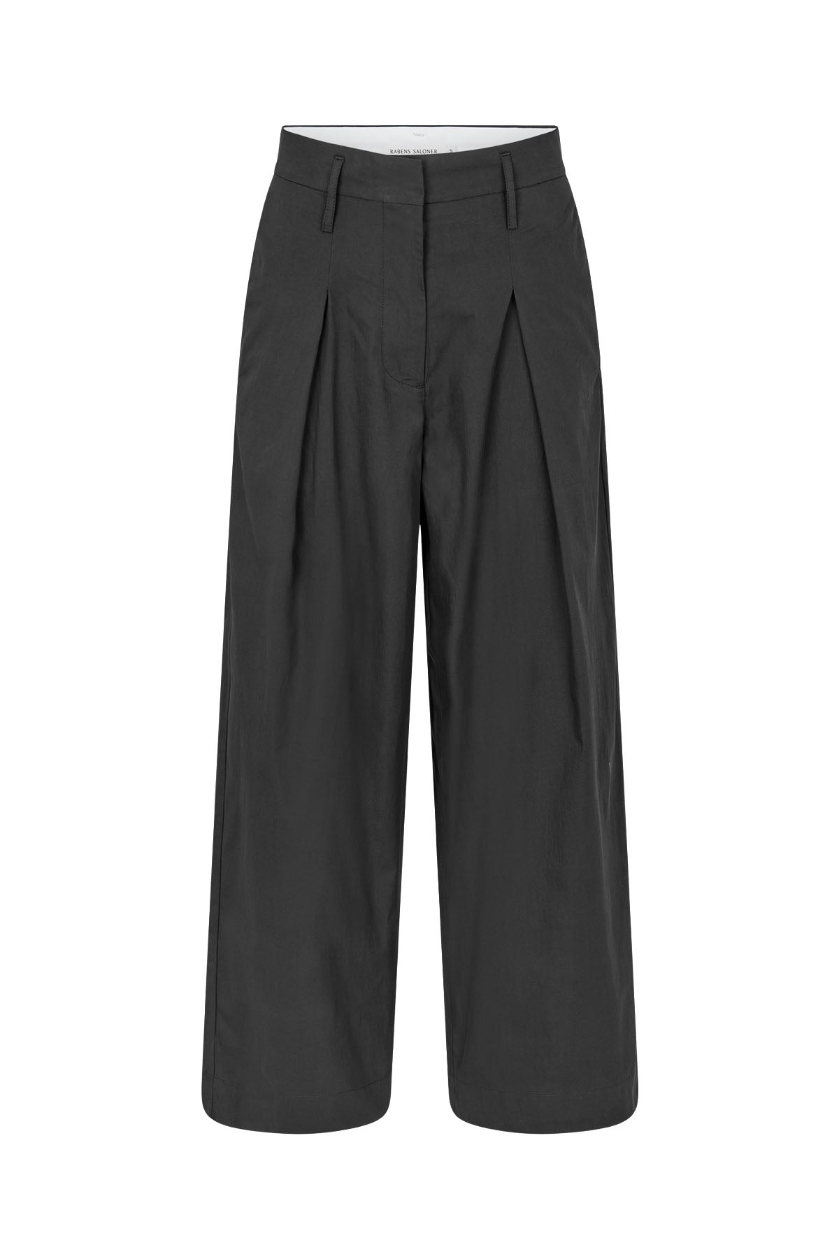 Enel - Papery parallel pants I Black