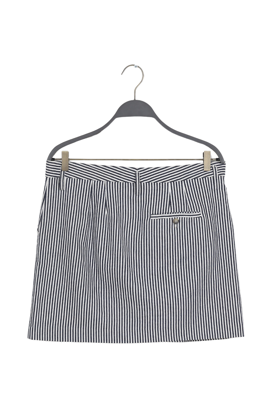 PreLoved Easy tailoring short skirt - Hollie I Blue stripe - XL
