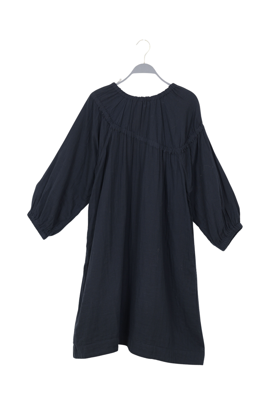 PreLoved Mae - Cotton dbl elasticated dress I Black - S/M