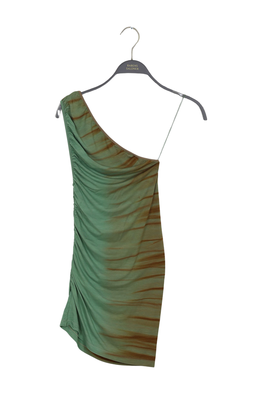 PreLoved Lua - Tidal one shoulder dress I Green combo - S