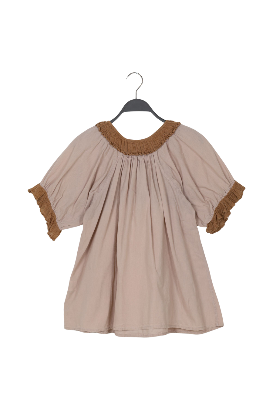 PreLoved Dorita - Cotton angel top I Caramel - S