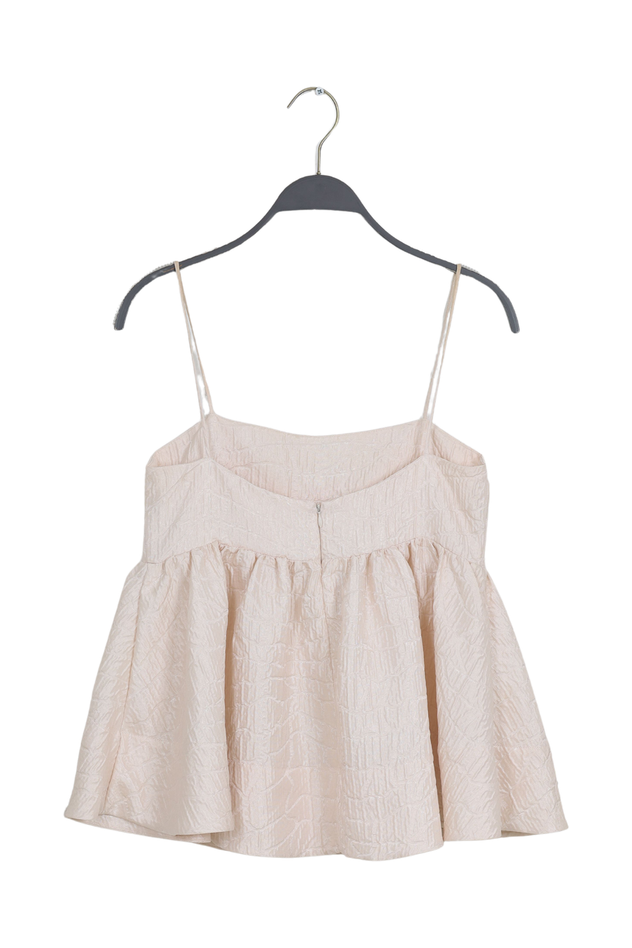 PreLoved Jacey - Taffeta jacquard bandeau top - S