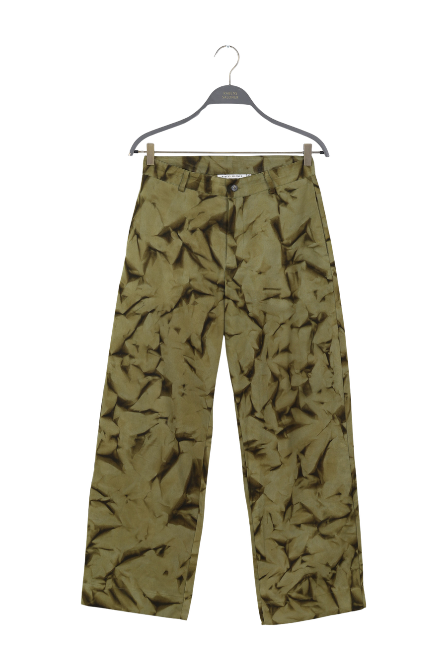 PreLoved Jahan - Crystal canvas pant I Fern green combo - XS