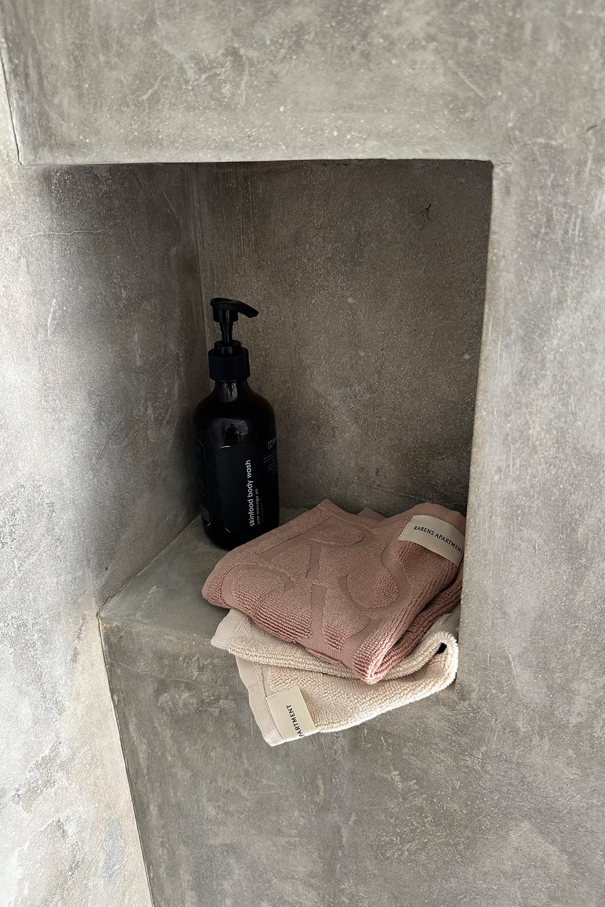 Washcloth - Monogram washcloth I Rose