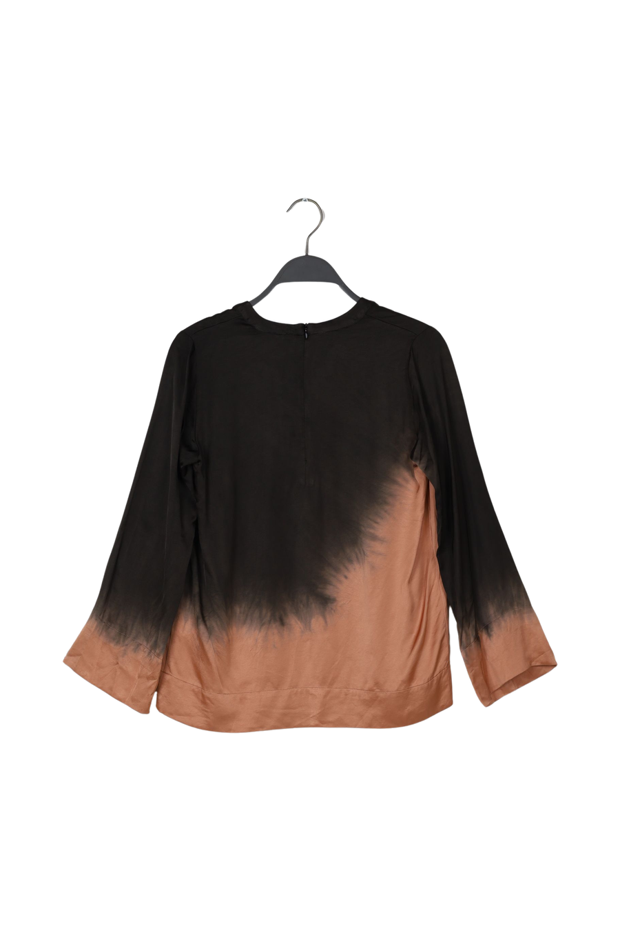 PreLoved Coastal 3/4 sleeve top - Herta I Black peachy combo - S