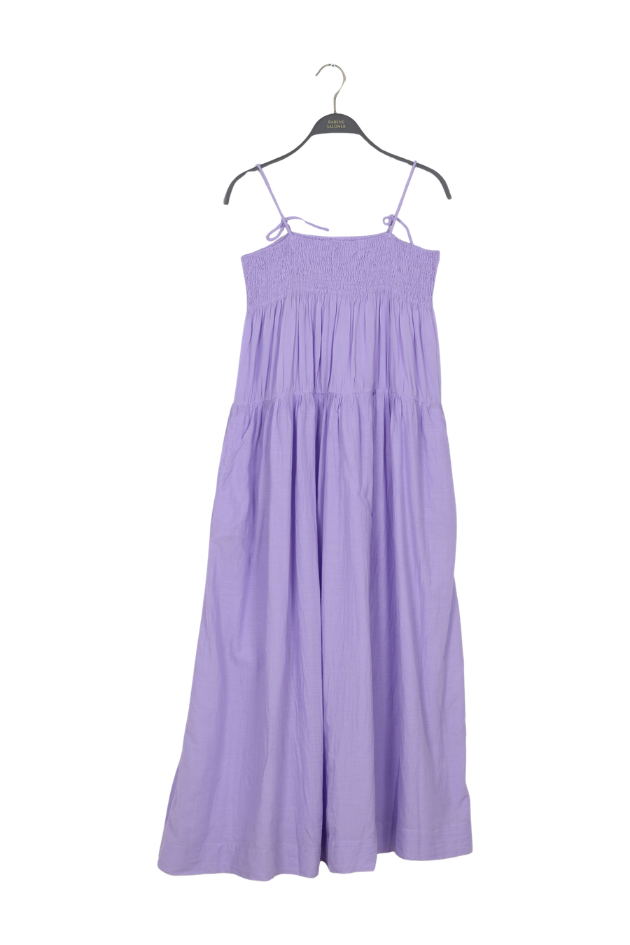 PreLoved Dodo - Cotton smock tier dress I Violet - S