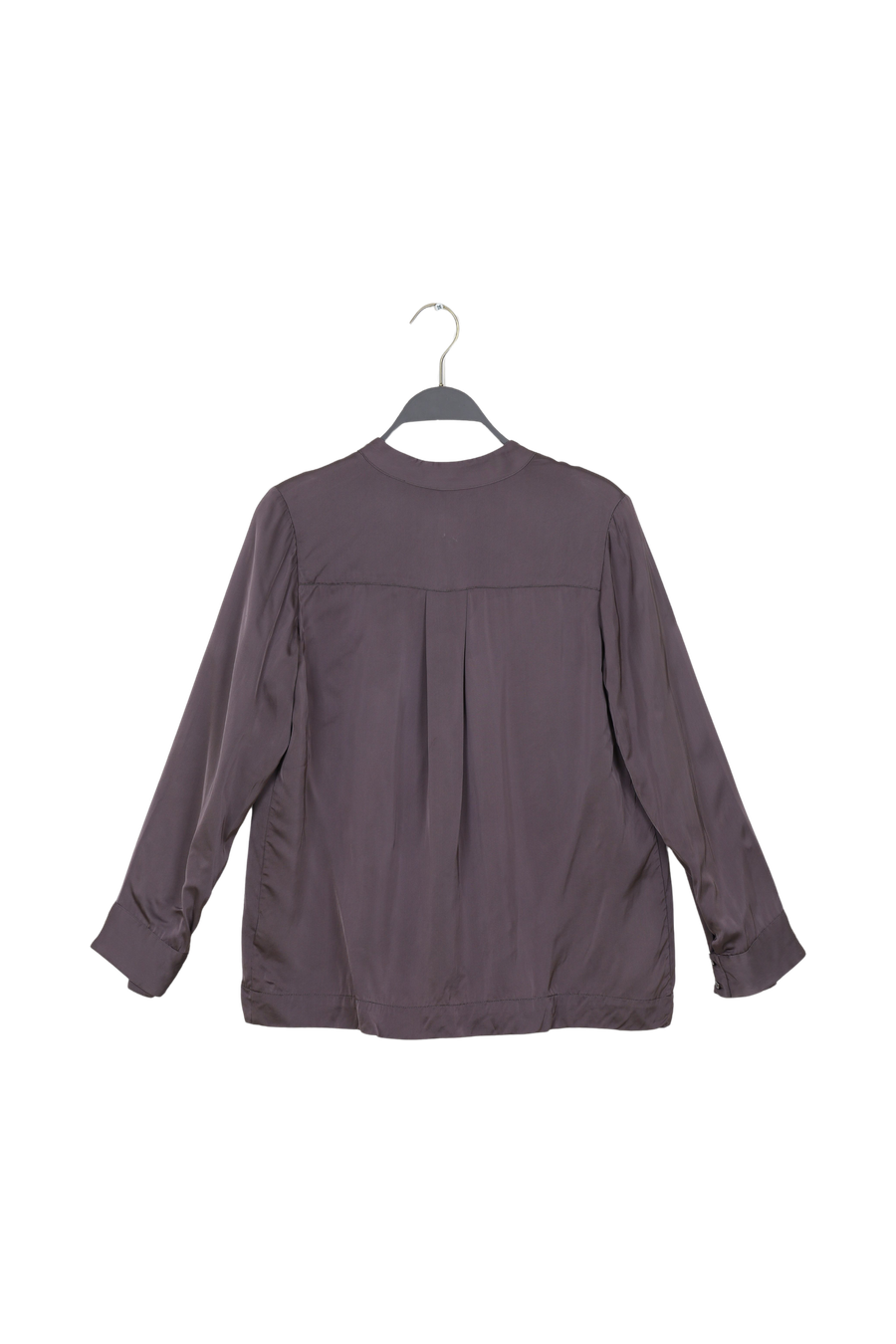 PreLoved Kaela - Solid blouse I Gunmetal - XS