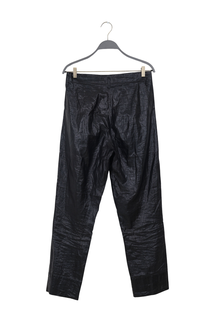 PreLoved Raina - Glazed pleat pants I Black - S