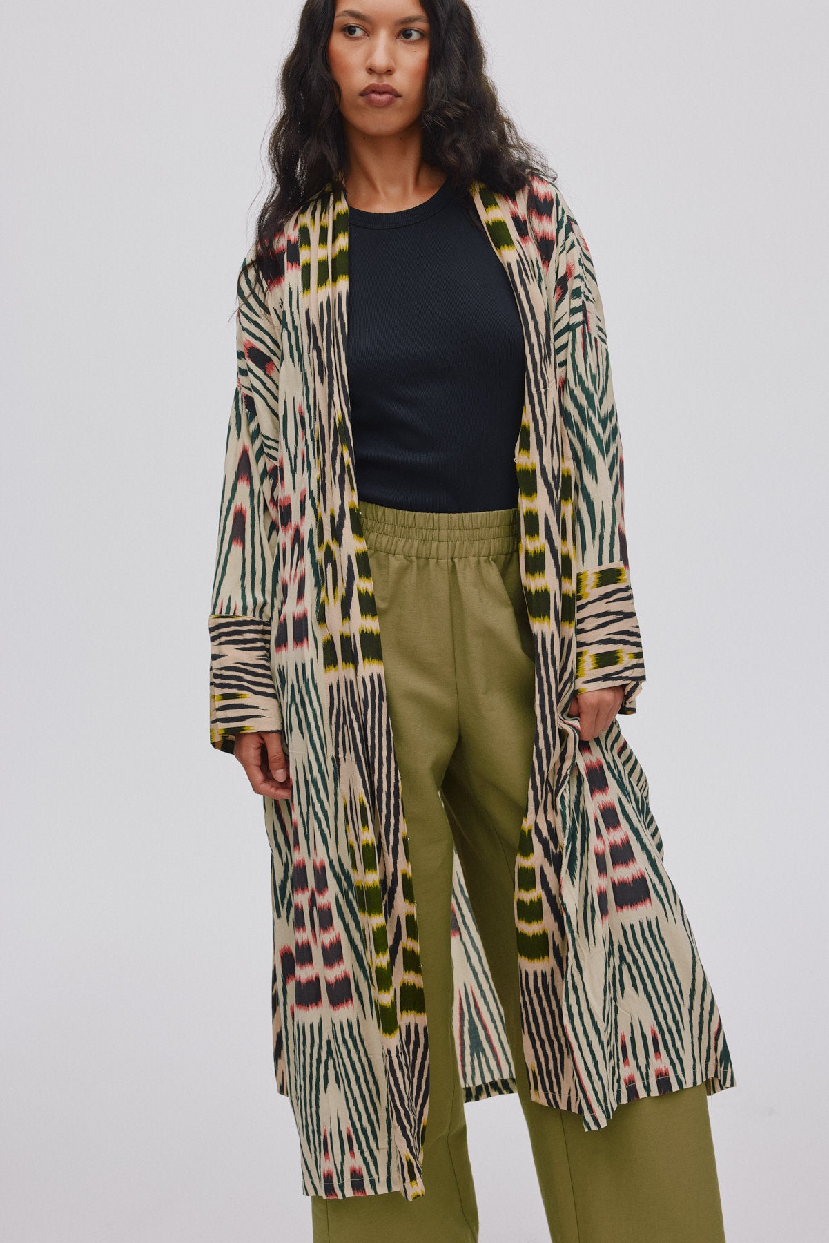 Everdeen - Soft tailoring relaxed pants I Pale Khaki