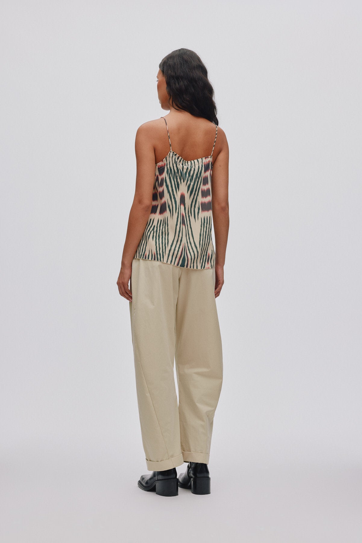 Thalia - Light fusion pants I Sand