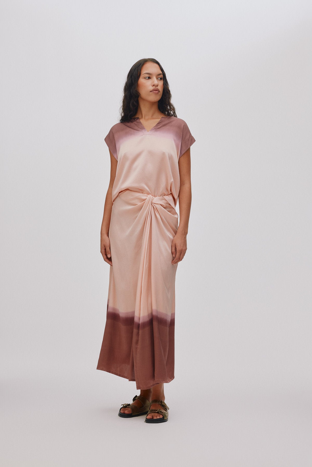 Rosalyn - Horizon blouse I Blush combo