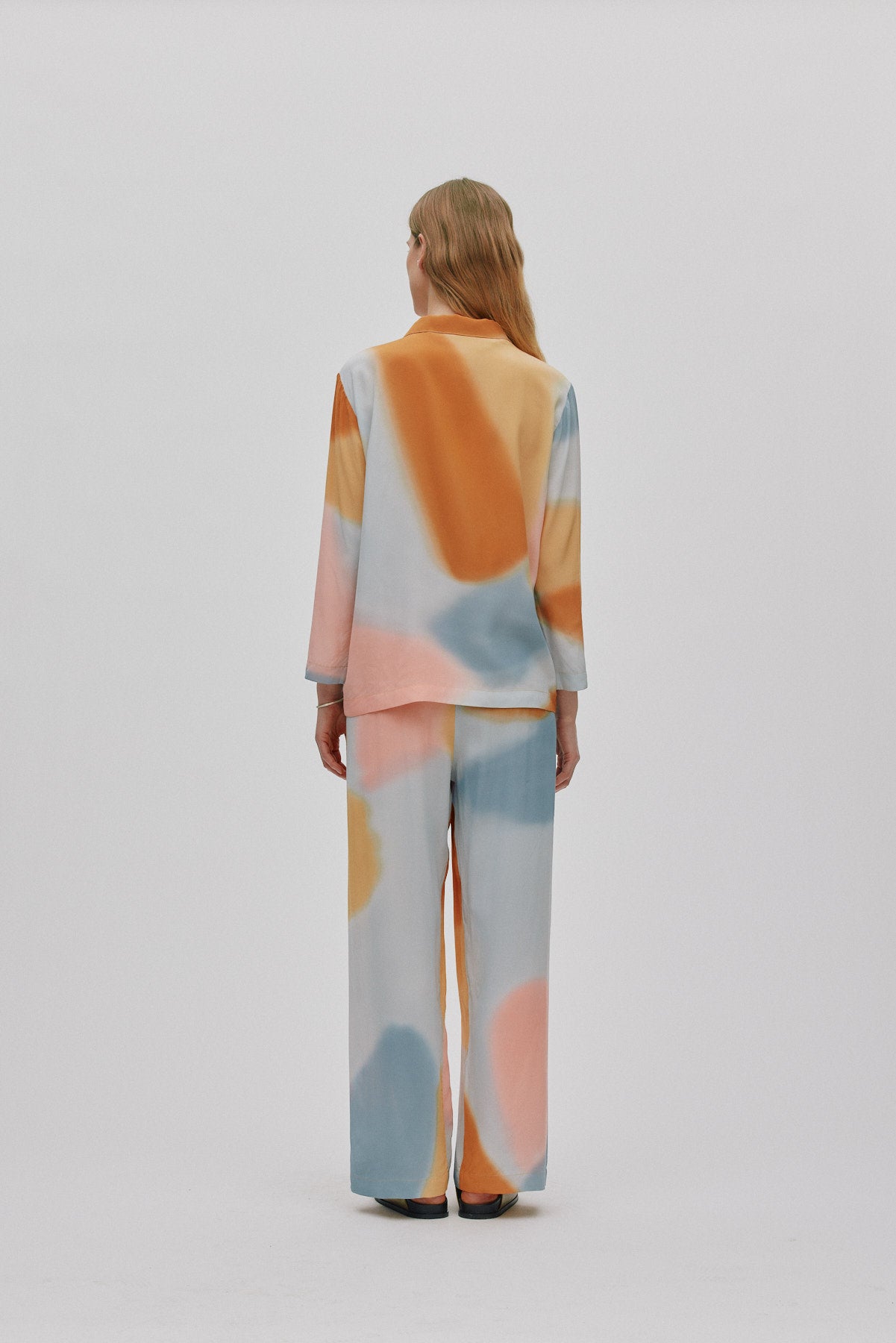 Anki - Water colour short jacket I Sunset combo