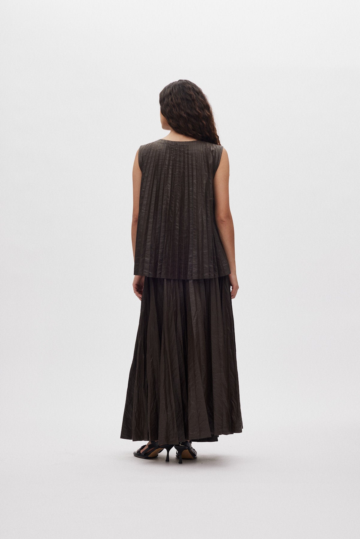 Simonia - Pleats skirt I French toast