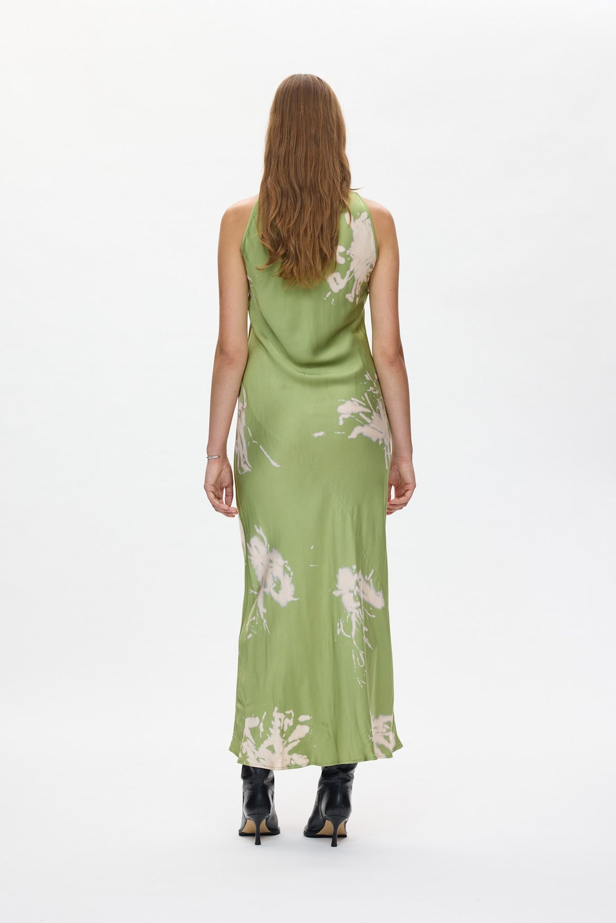 Nathali - Lumière bias dress I Sage