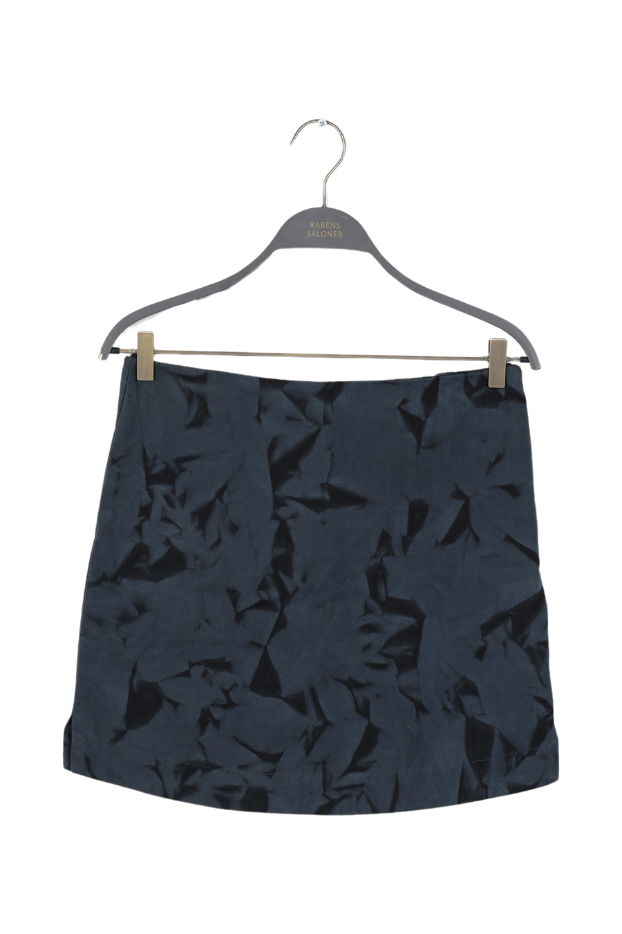 PreLoved Benedichte - Crystal short canvas skirt I Midnight black combo - S