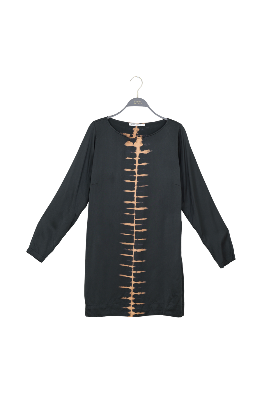 PreLoved Lupitas - Spine long sleeve Aline dress I Black combo - M
