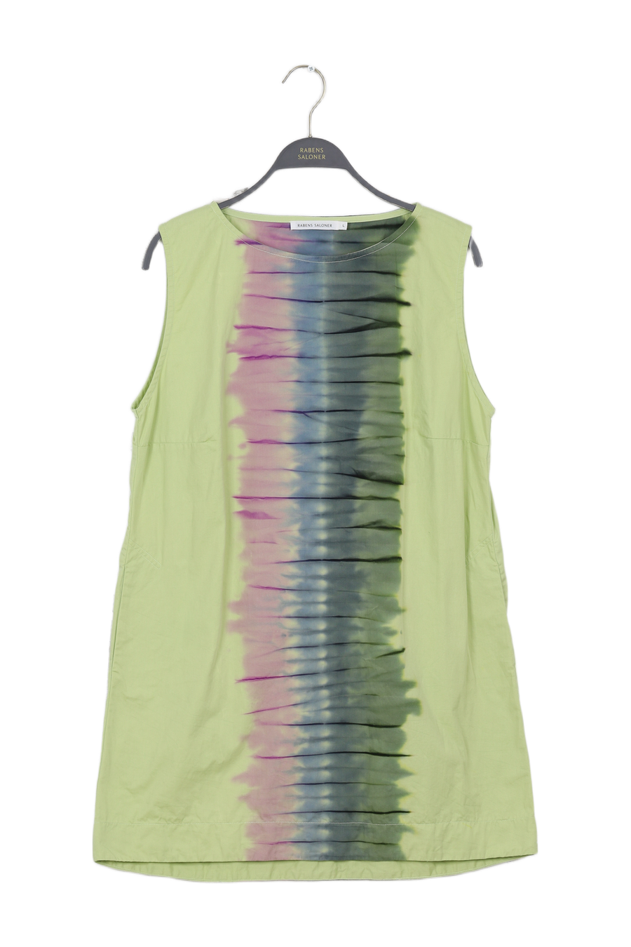 PreLoved Macaw Aline short dress - Lupita I Lime combo - L