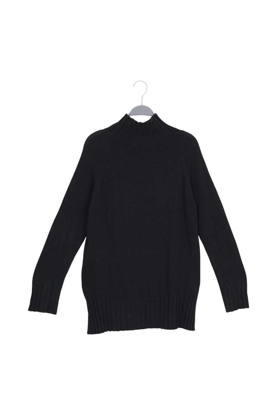 PreLoved Saoirse - Jagged split sweater I Black - XS