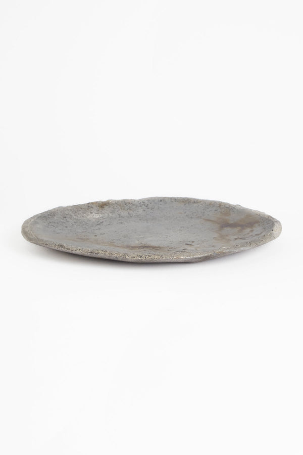 Handmade ceramic plate I Small - Visby Ceramics I Dark Grey