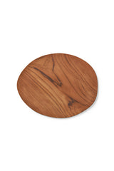 Wooden serving plate - Plate 53 cm I Brown Wood