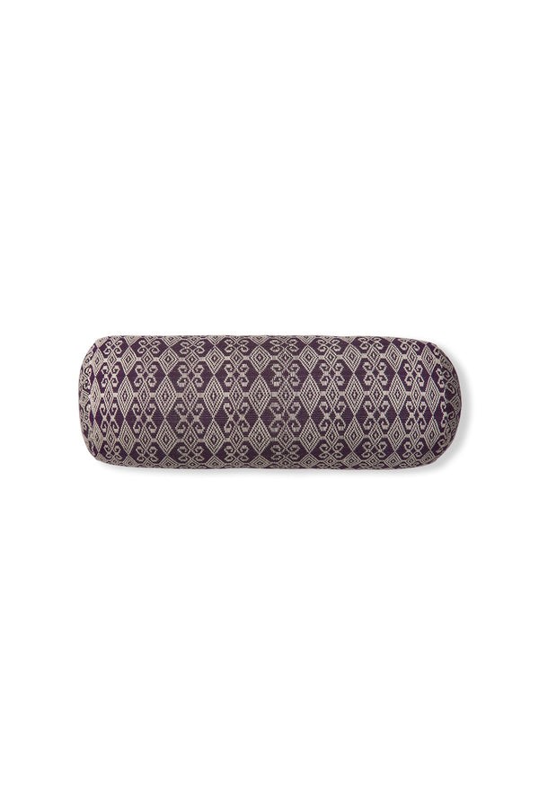 Round long pillow I Purple