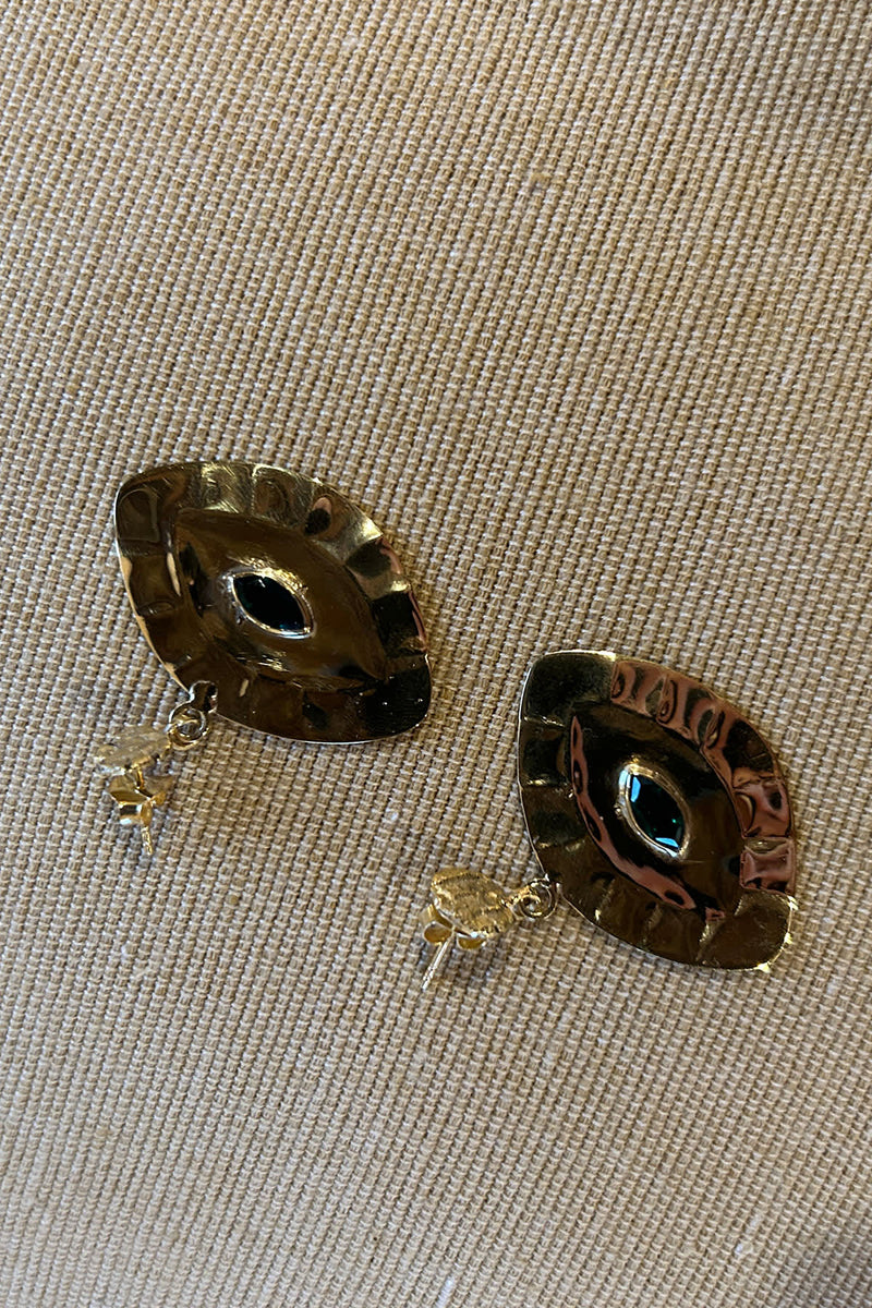 Giant Eye Earring - Nafsu I Gold