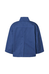 Katje - Canvas light jacket I Workwear blue