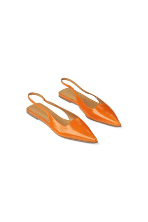 Acacie - Pointy slingback I Apricot