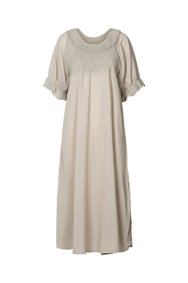 Cotton long angel dress - Dorothea I Sandy