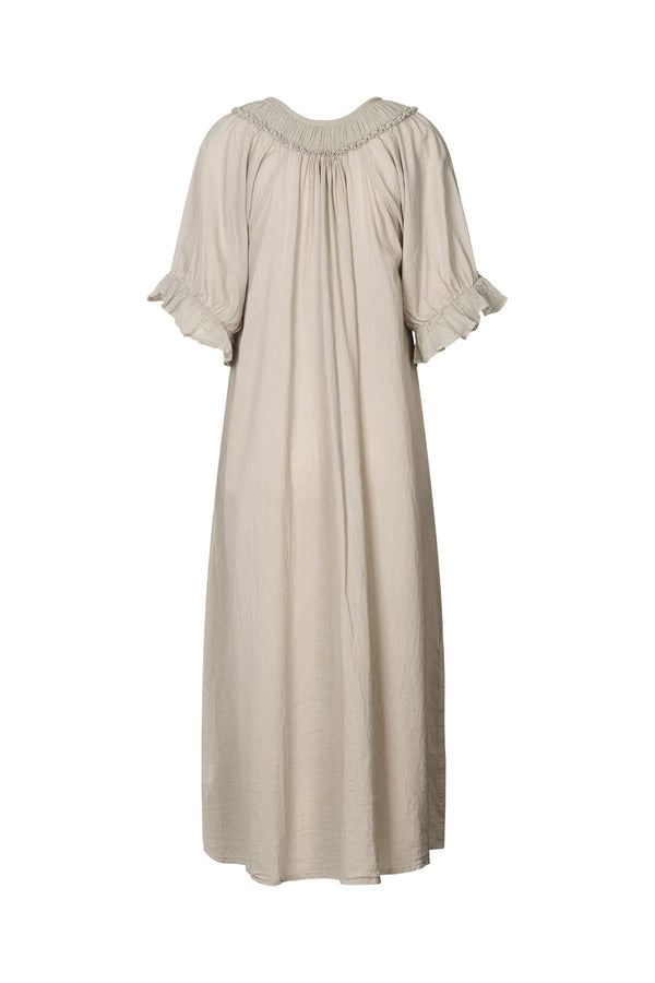 Cotton long angel dress - Dorothea I Sandy