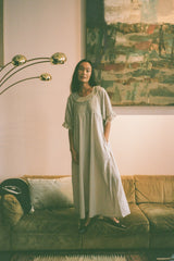 Cotton long angel dress - Dorothea I Sandy