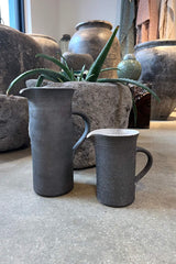 Handmade Ceramic Jug I Large - Visby Ceramics I Dark