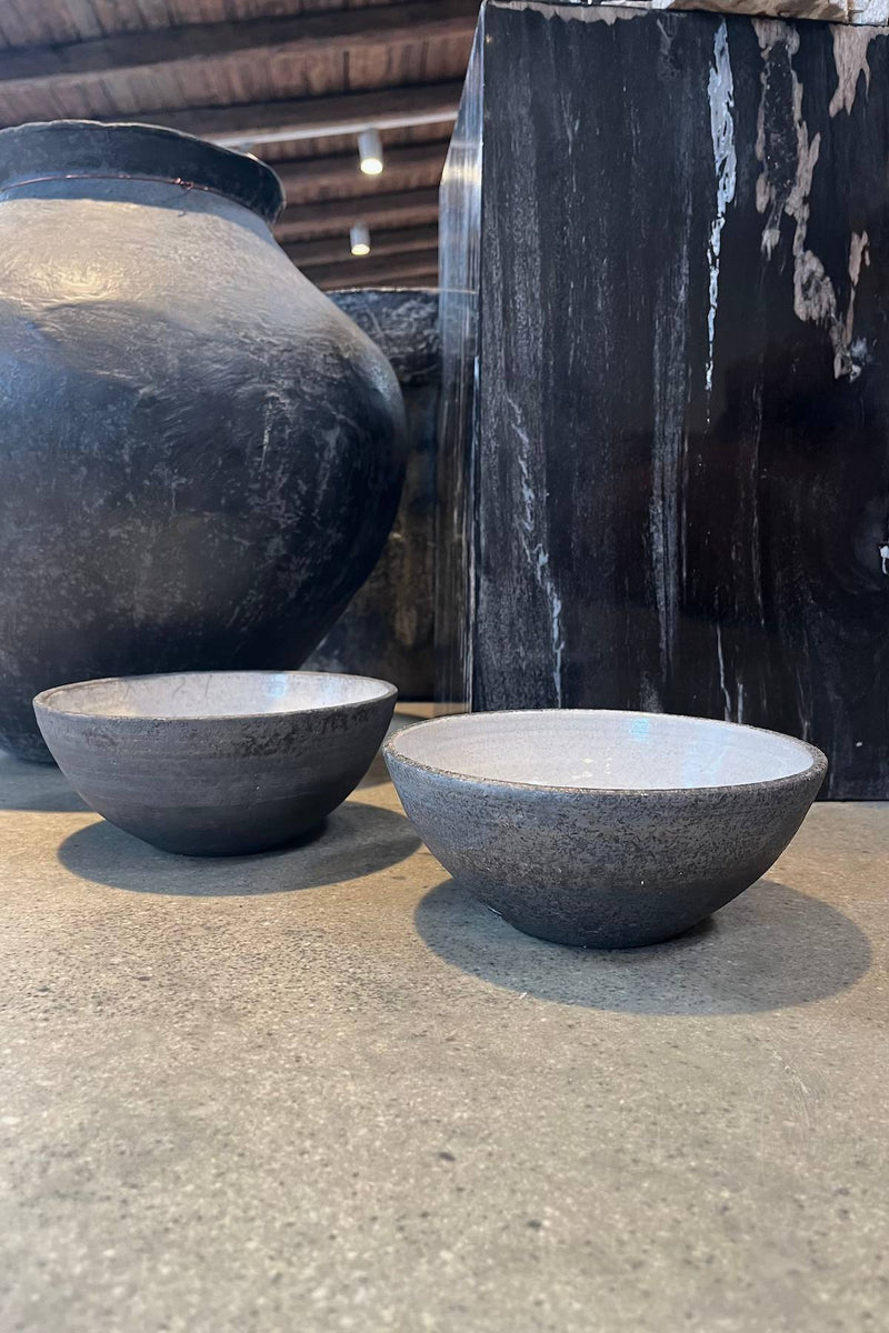 Hand Made Ceramic Bowl - Visby Ceramics I Dark Grey