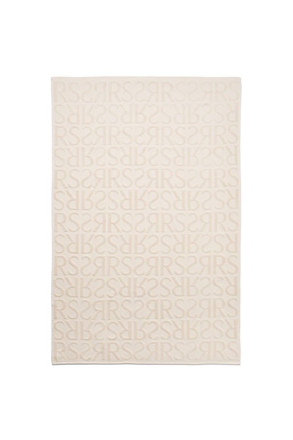 Bath towel  - Monogram bath towel I Ivory