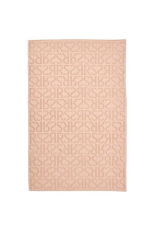 Bath towel  - Monogram bath towel I Rose