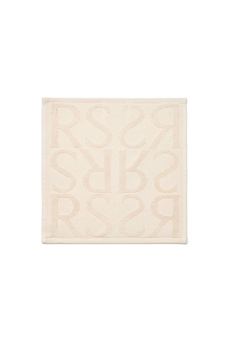 Washcloth  - Monogram washcloth I Ivory