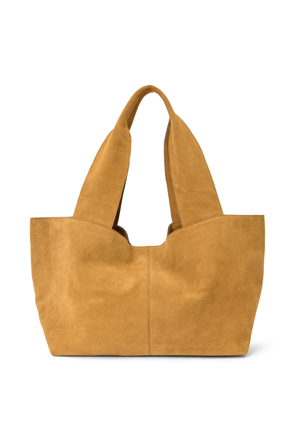 Semira - Heavy suede large bag I Whiskey