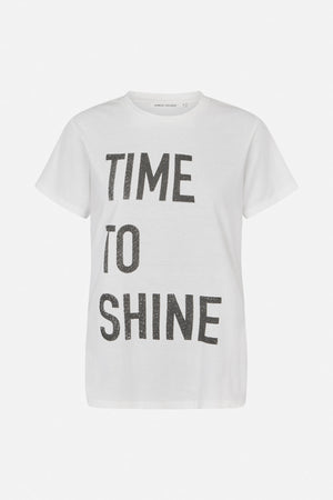 Ambla - Time to shine t-shirt I Chalk