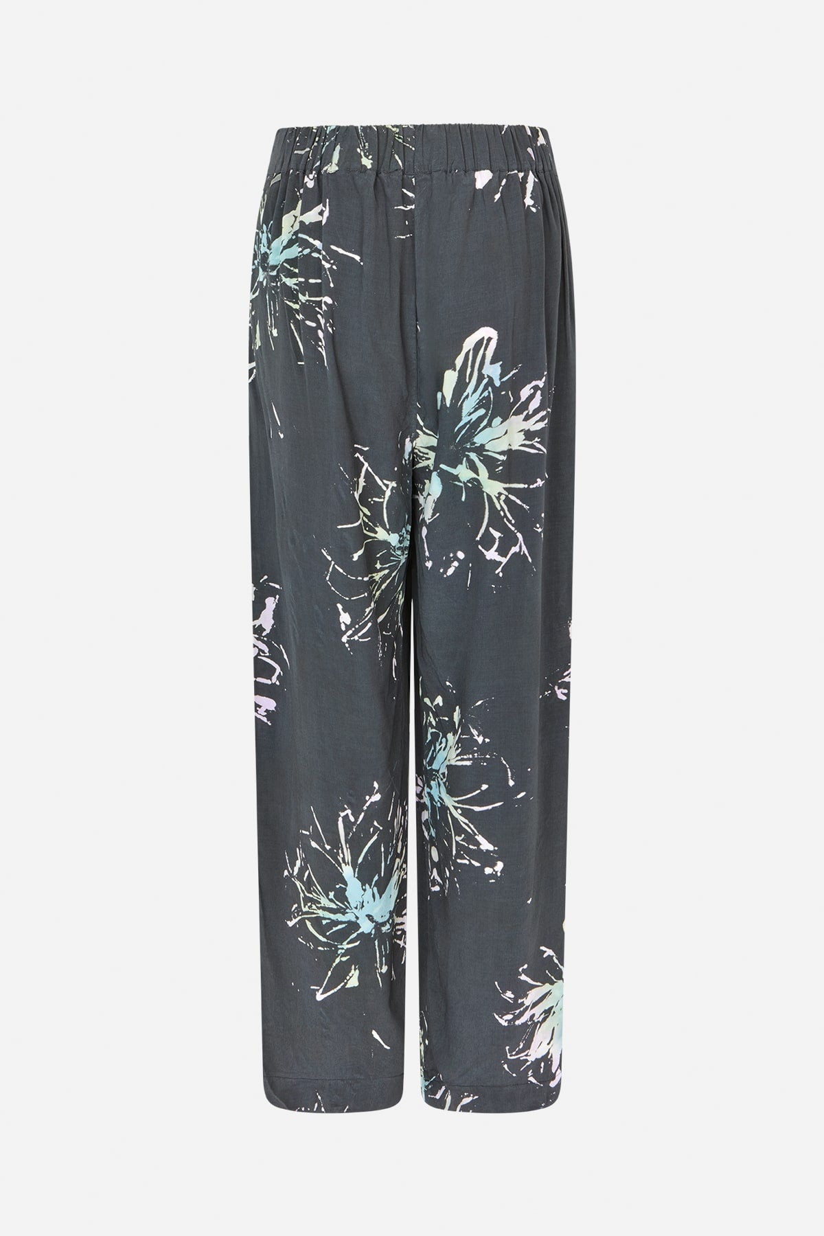 Alisa - Lumiére wide leg pants I Iron grey