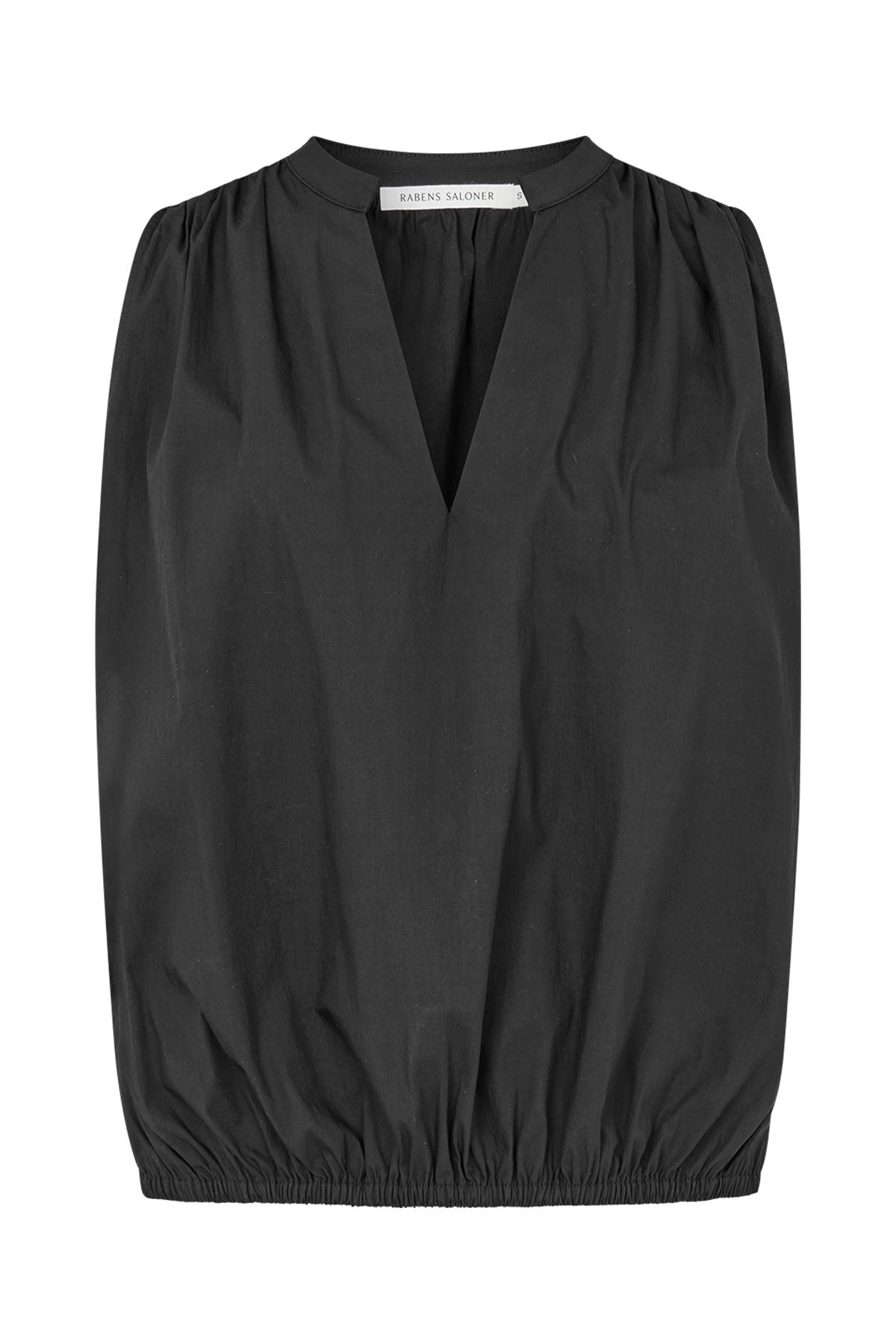 Ingeborg - Papery sleeveless blouse I Black